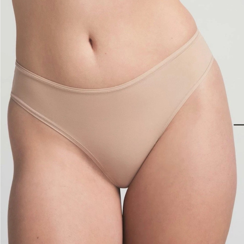 SKIMS WOMENS SIZE L EVERYDAY BRIEF SAND SMOOTHING FIT & FEEL PANTIES NEW TAGS